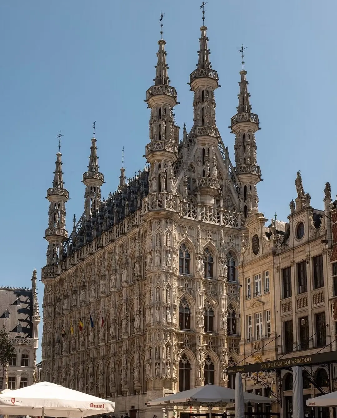 Leuven Town Hall on the Grote Markt